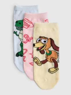 „Toy Story“ Sneakersocken aus Baumwollmischung, 3er-Pack