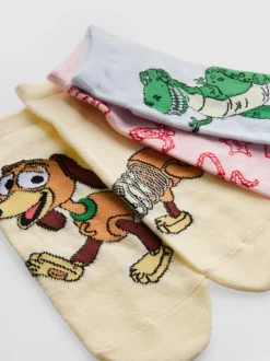 „Toy Story“ Sneakersocken aus Baumwollmischung, 3er-Pack