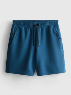 Trainingsshorts mit Kordelzug