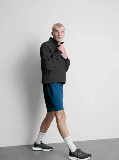 Trainingsshorts mit Kordelzug