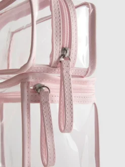Transparente Make-up-Taschen, 2er-Pack