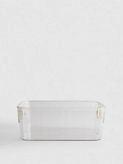 Transparenter Aufbewahrungskorb