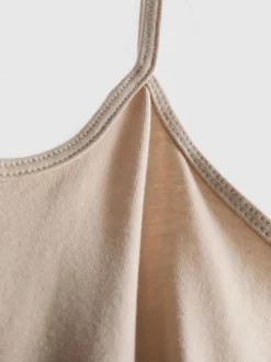 Trägertop mit Stretch und hohem Baumwollanteil