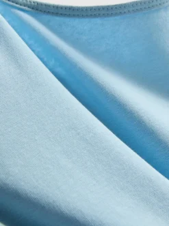 Trägertop mit Stretch und hohem Baumwollanteil