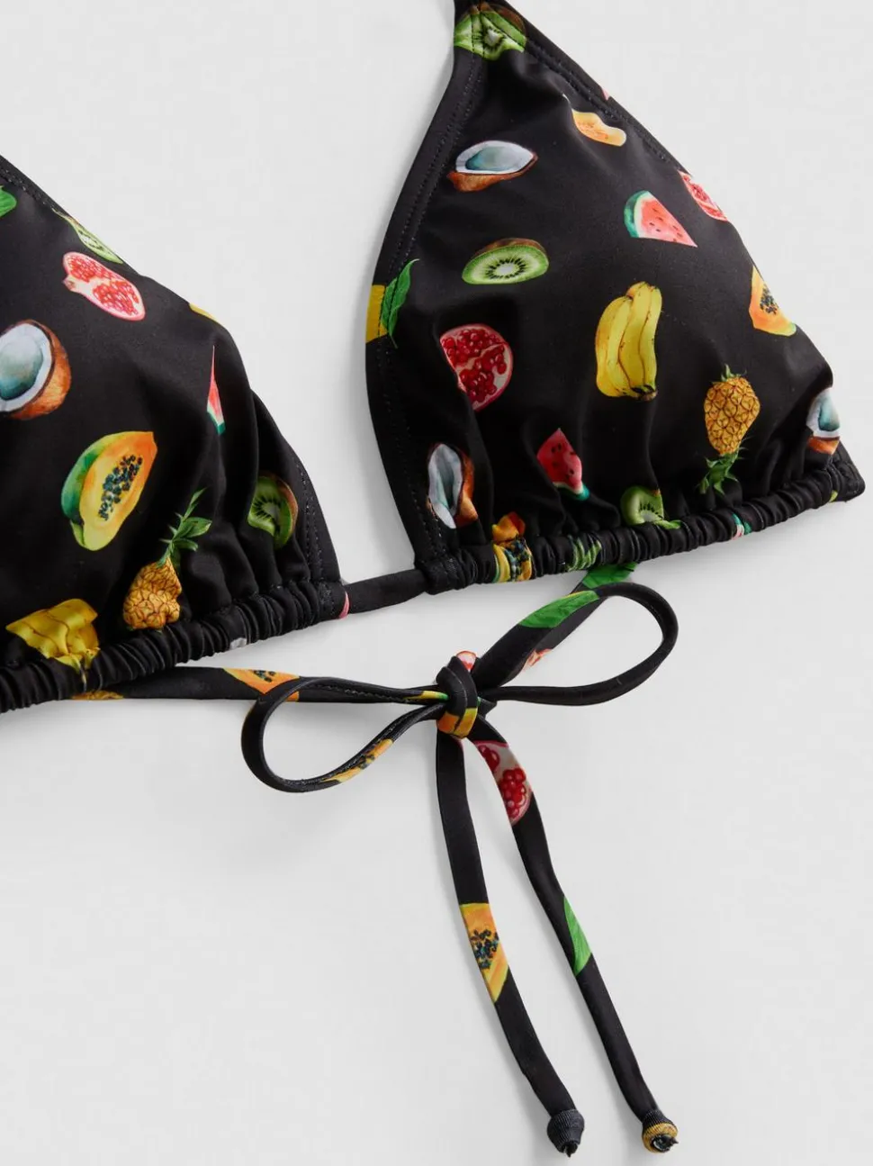 Triangel-Bikinitop mit Print, 2er-Pack