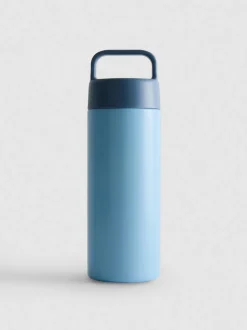 Trinkflasche mit Deckel und Henkel