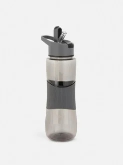 Trinkflasche mit Pop-up-Strohhalm