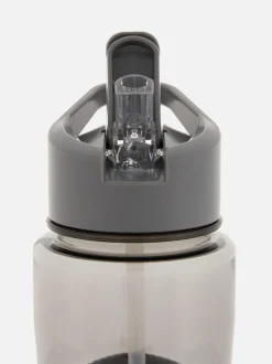 Trinkflasche mit Pop-up-Strohhalm
