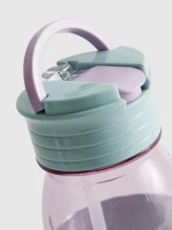 Trinkflasche mit Silikonband