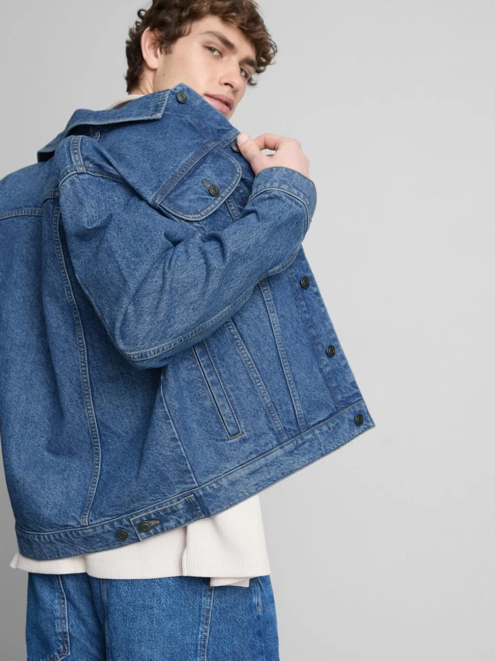 Trucker-Jeansjacke