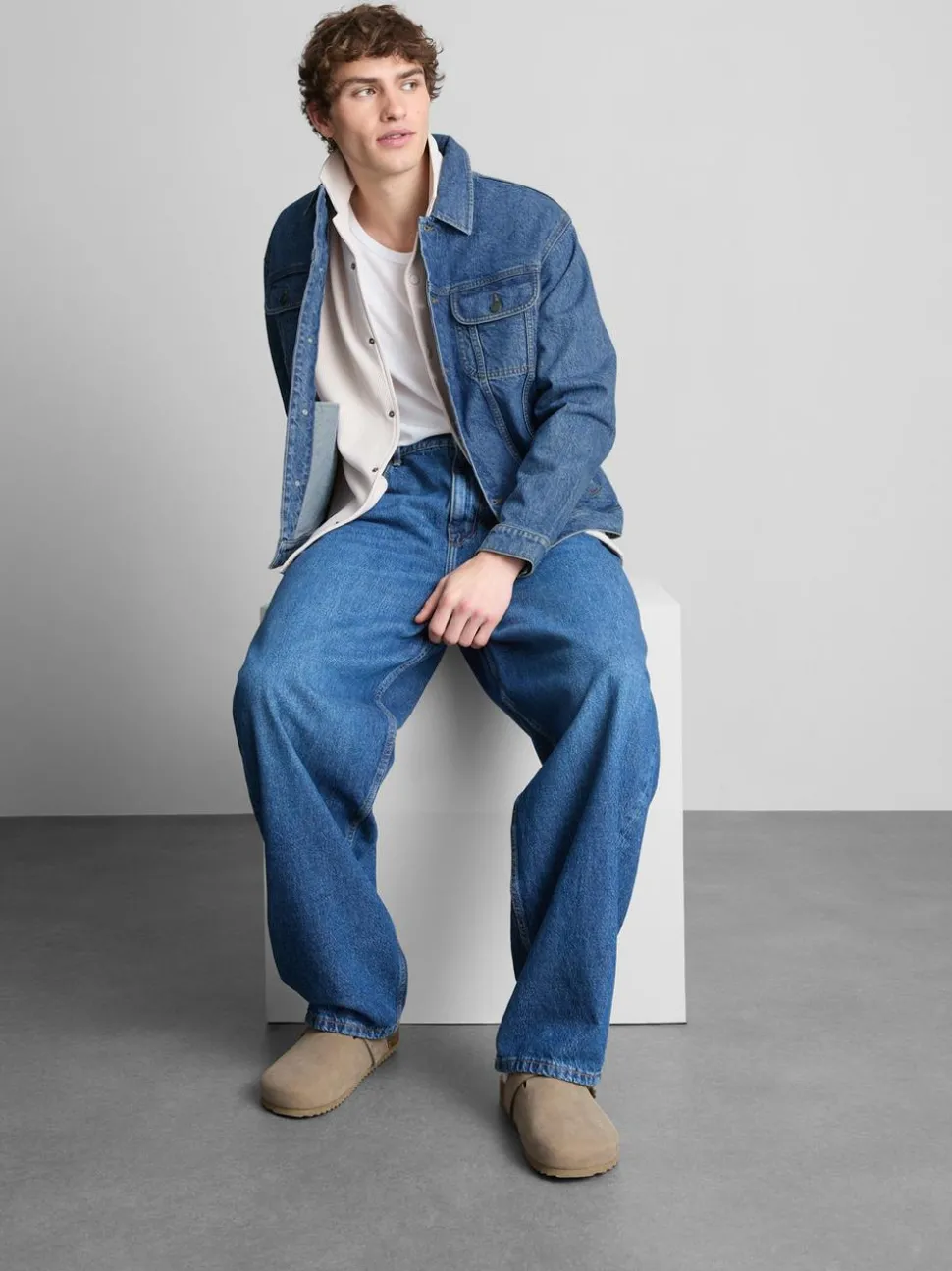 Trucker-Jeansjacke