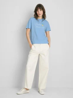 T-Shirt aus reiner Baumwolle mit Grafik