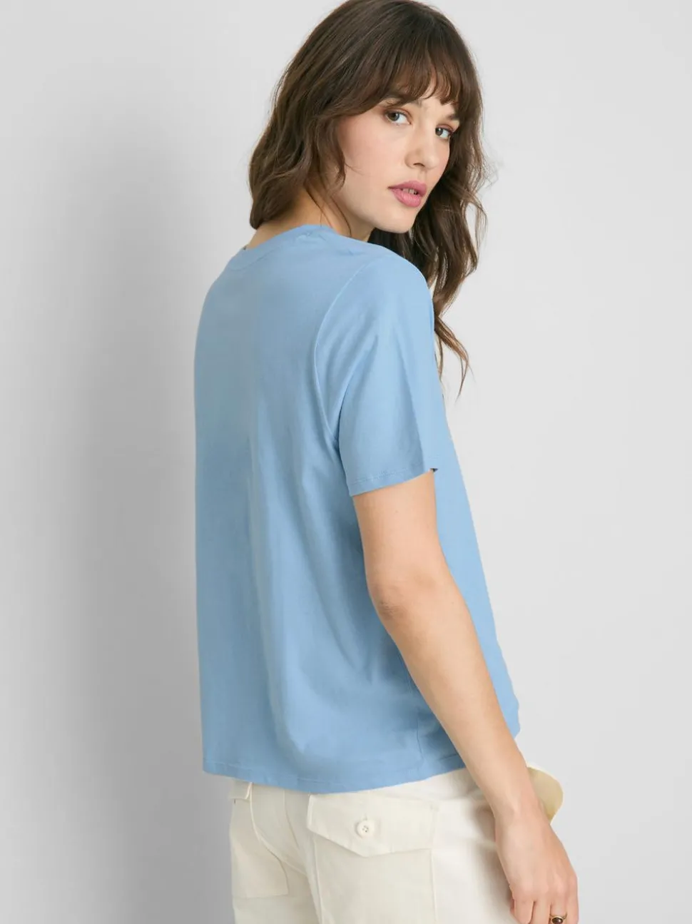 T-Shirt aus reiner Baumwolle mit Grafik