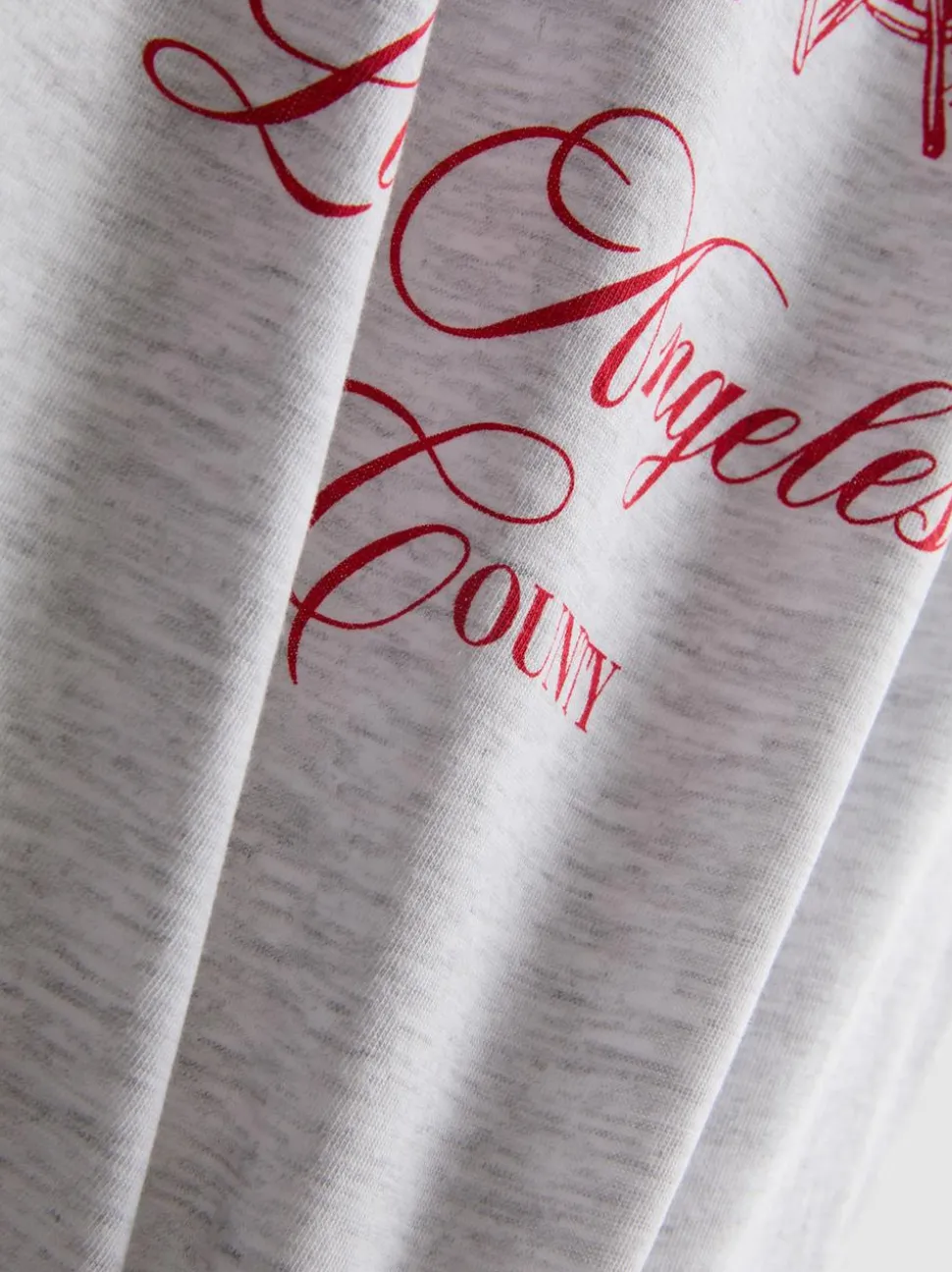 T-Shirt aus reiner Baumwolle mit Grafik