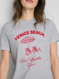 T-Shirt aus reiner Baumwolle mit Grafik