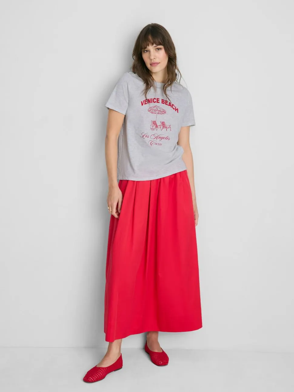 T-Shirt aus reiner Baumwolle mit Grafik