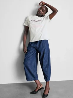 T-Shirt aus reiner Baumwolle mit Grafik