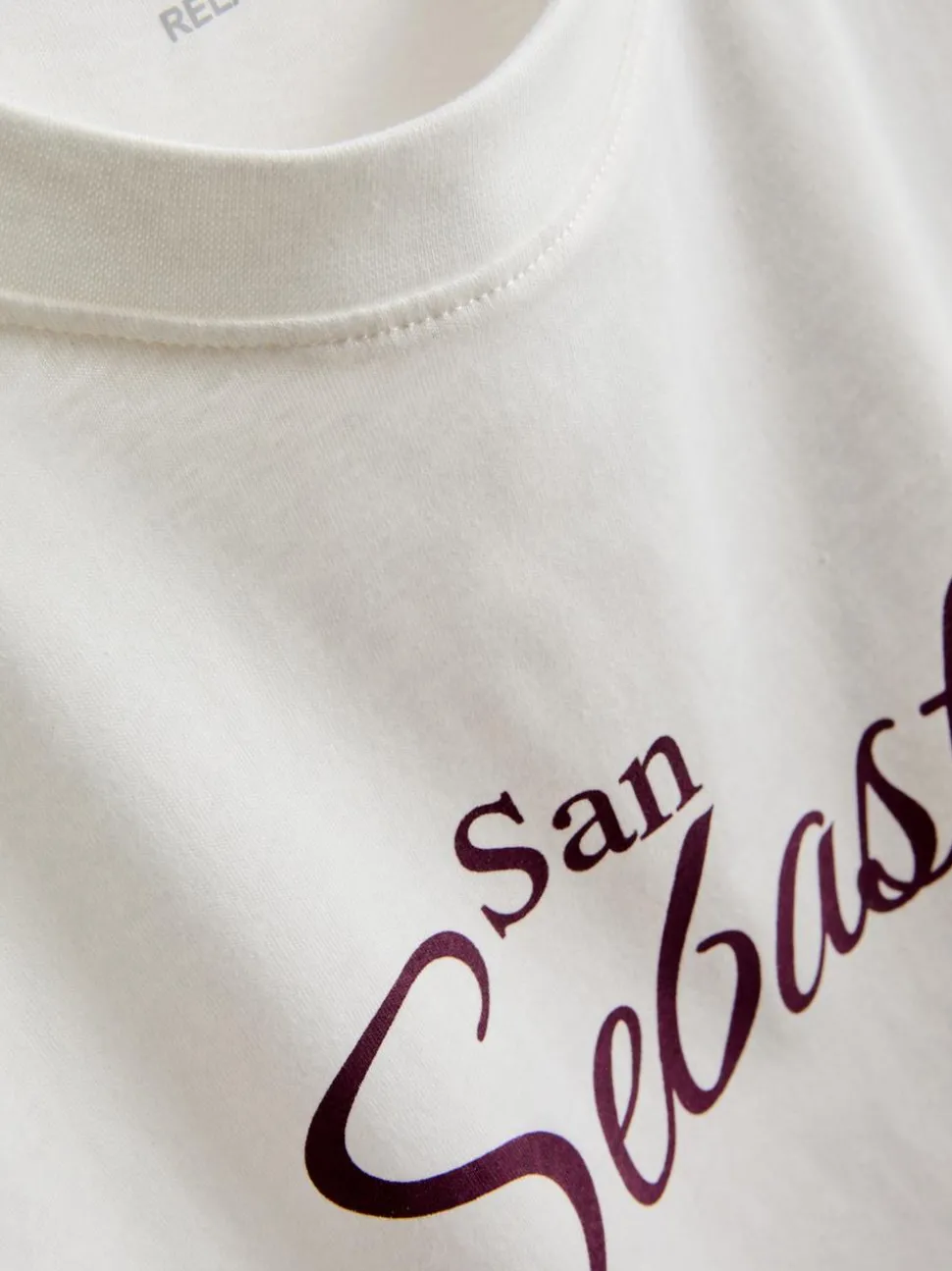 T-Shirt aus reiner Baumwolle mit Grafik