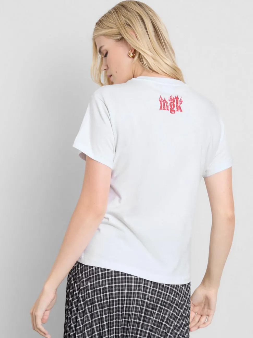 T-Shirt aus reiner Baumwolle mit „Machine Gun Kelly“ Grafik