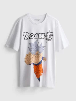 T-Shirt aus reiner Baumwolle mit „Dragon Ball Super“ Grafik