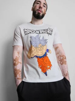 T-Shirt aus reiner Baumwolle mit „Dragon Ball Super“ Grafik