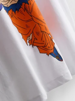 T-Shirt aus reiner Baumwolle mit „Dragon Ball Super“ Grafik