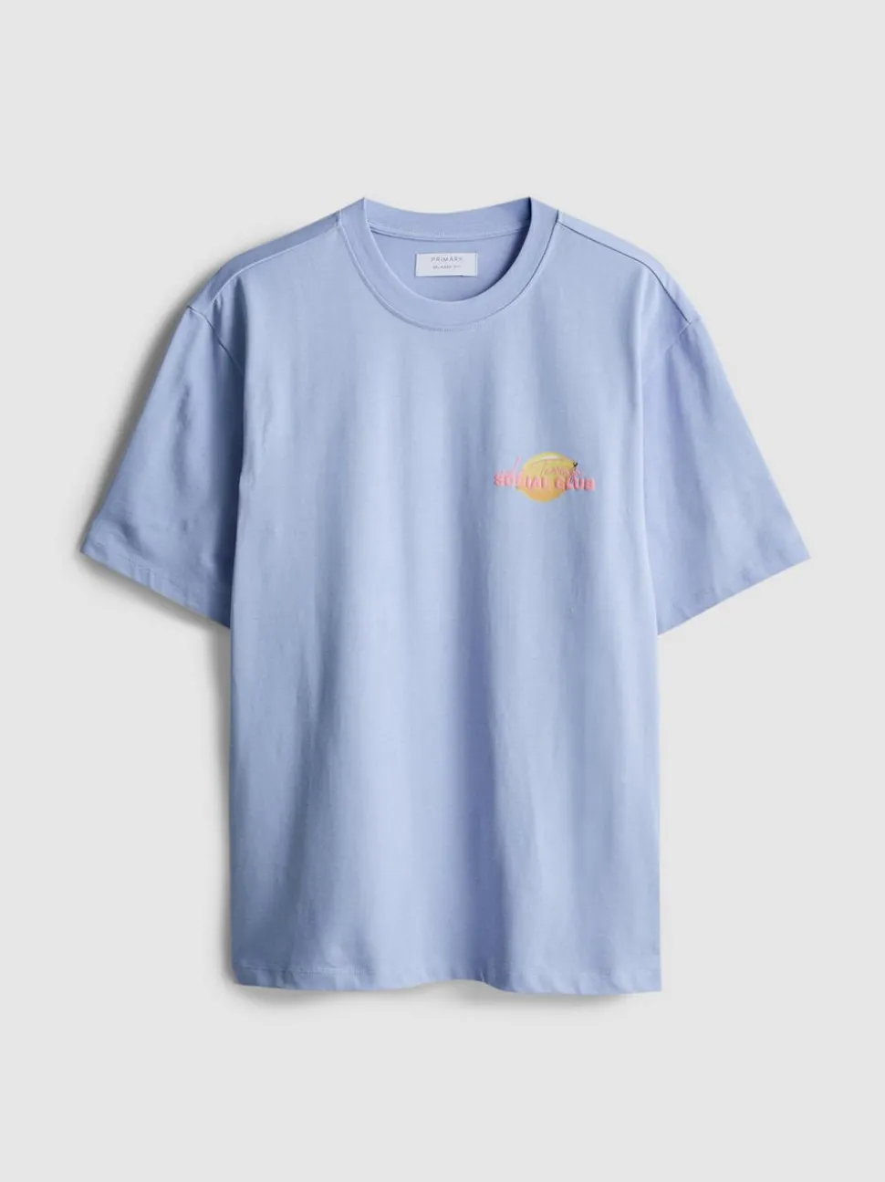 T-Shirt aus reiner Baumwolle mit „Social Club“ Grafik