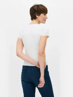 T-Shirt im Second-Skin-Stil