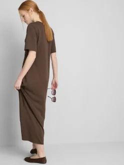 T-Shirt-Kleid in Midi-Länge