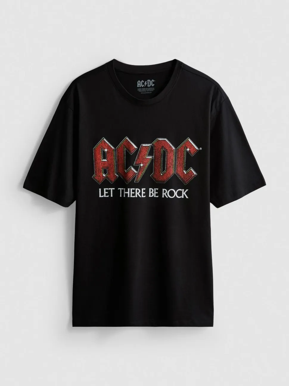 T-Shirt mit „AC/DC“ Grafik
