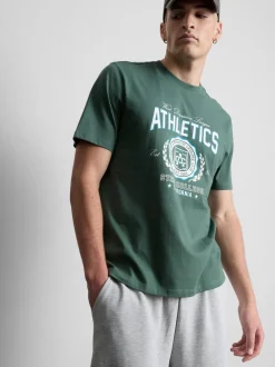 T-Shirt mit Athletics-Grafik