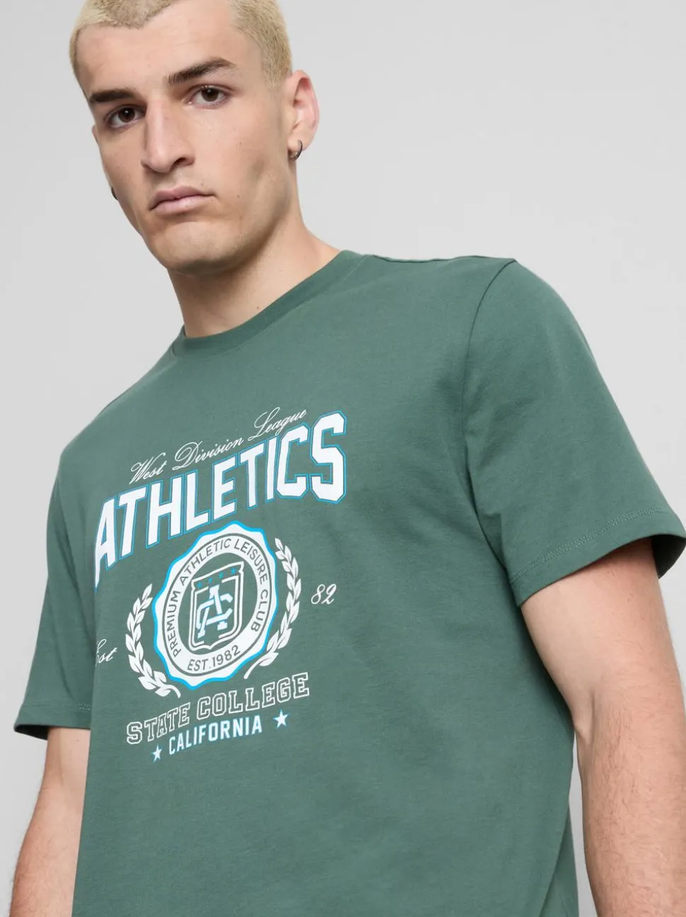 T-Shirt mit Athletics-Grafik