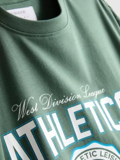 T-Shirt mit Athletics-Grafik