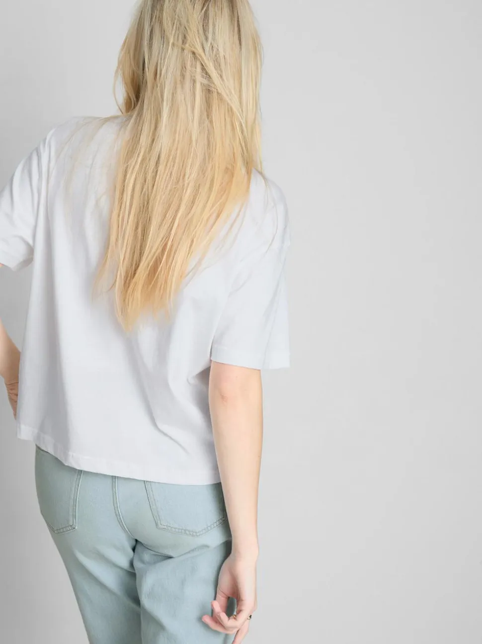T-Shirt mit geradem Schnitt