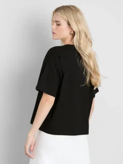 T-Shirt mit geradem Schnitt