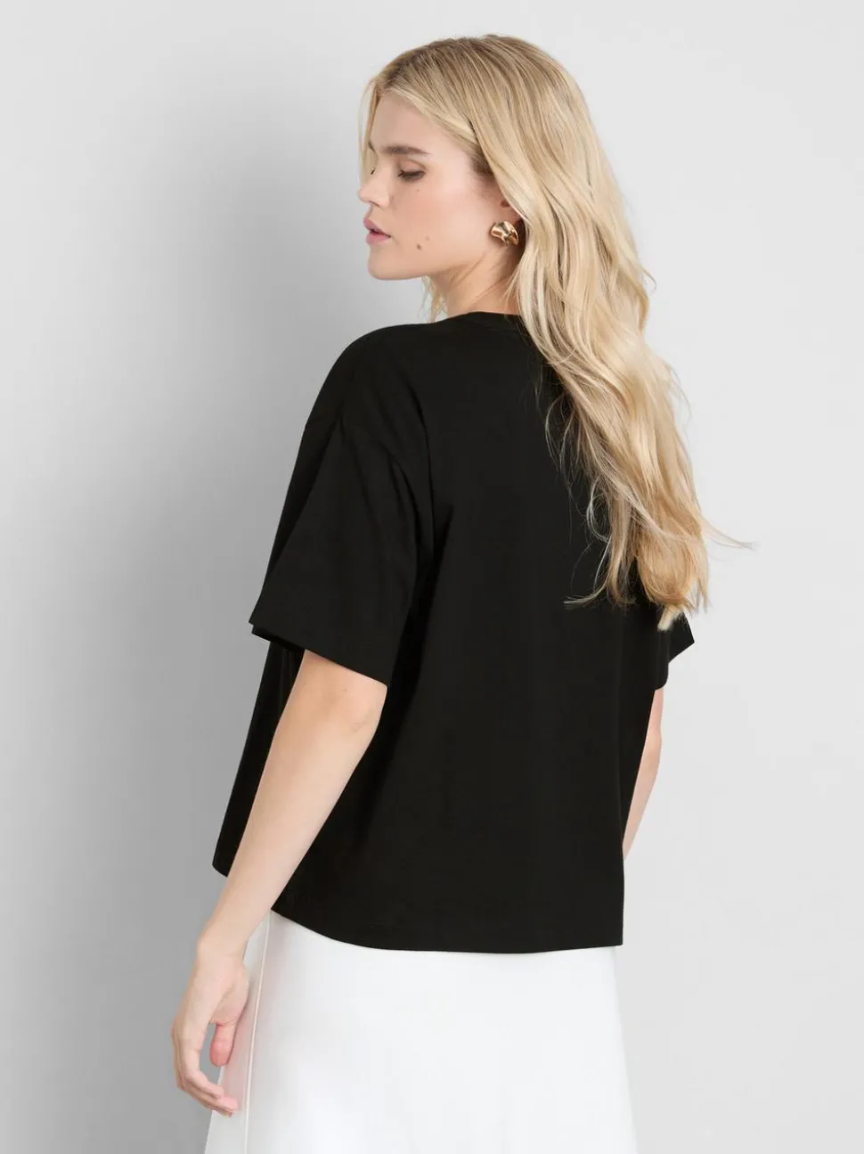 T-Shirt mit geradem Schnitt