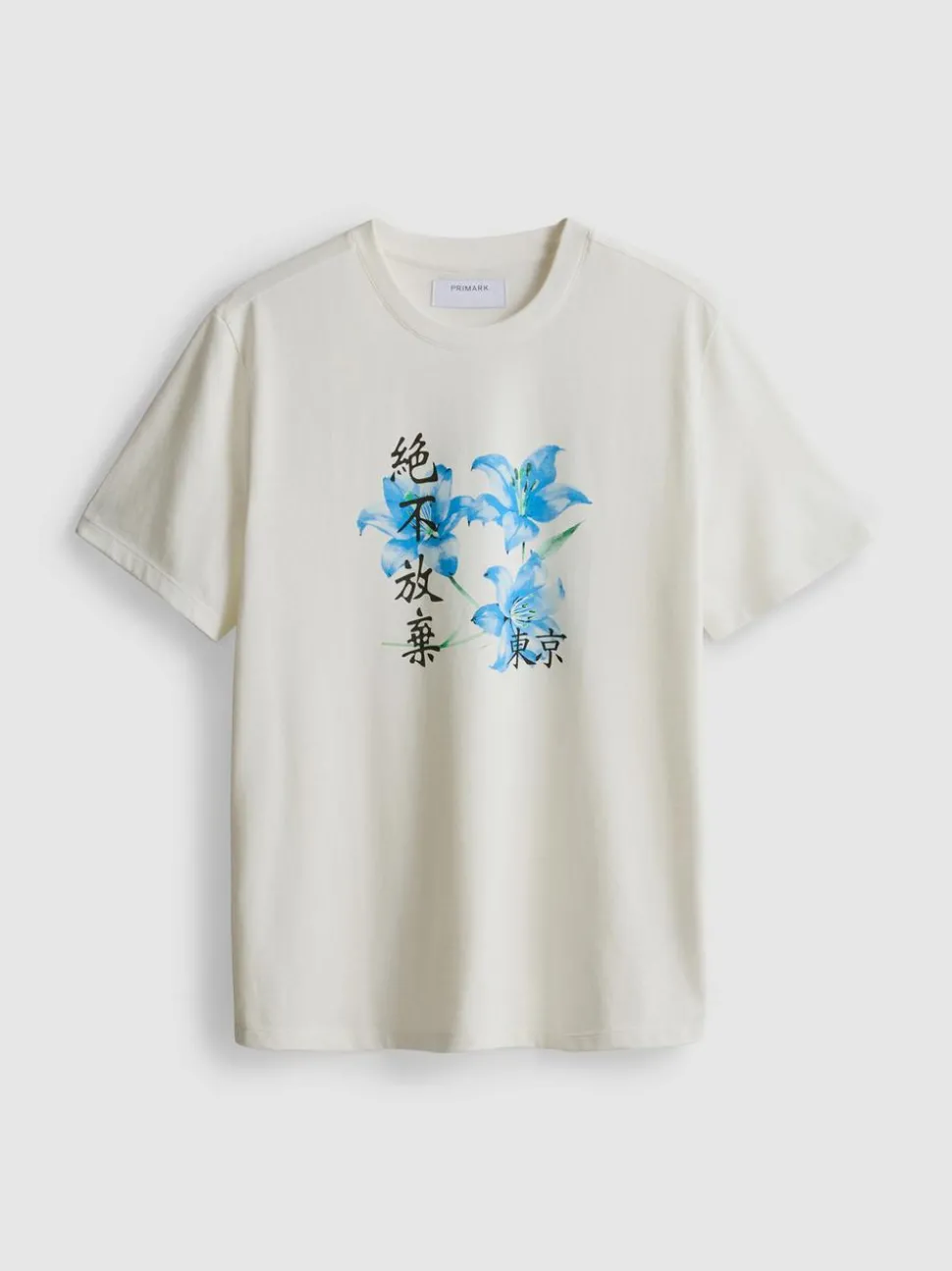 T-Shirt mit Grafik und Blumenmotiv