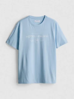 T-Shirt mit Hotel La Palma-Grafik