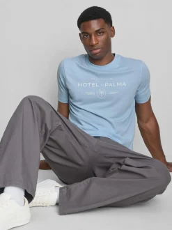 T-Shirt mit Hotel La Palma-Grafik