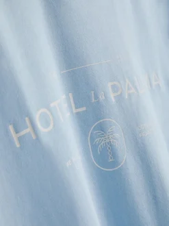 T-Shirt mit Hotel La Palma-Grafik