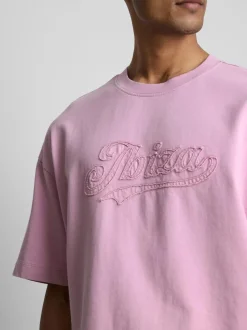T-Shirt mit „Ibiza“ Stickerei