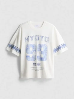 T-Shirt mit Kyoto-Grafik