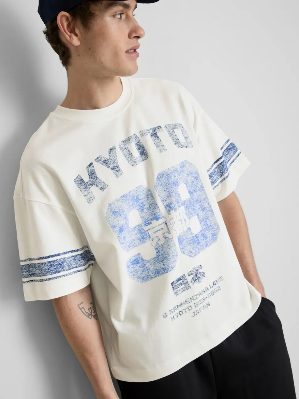 T-Shirt mit Kyoto-Grafik