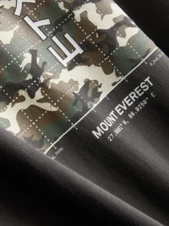 T-Shirt mit Mount Everest-Grafik