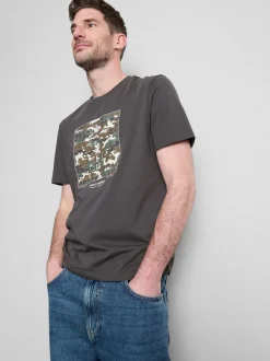T-Shirt mit Mount Everest-Grafik