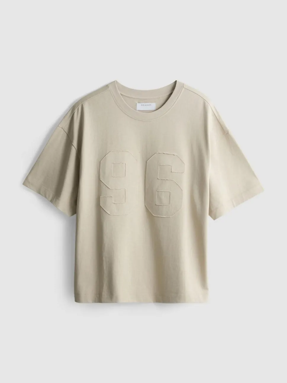 T-Shirt mit Nummernapplikation