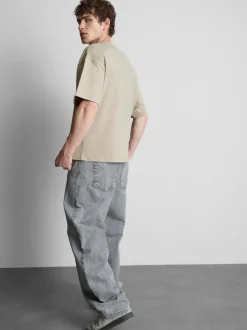 T-Shirt mit Nummernapplikation