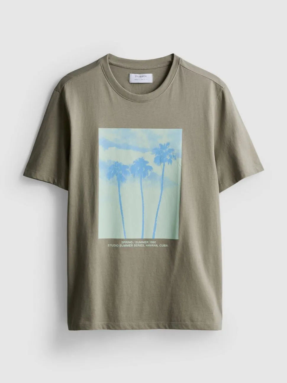 T-Shirt mit Palmen-Grafik