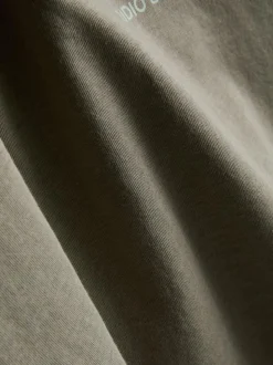 T-Shirt mit Palmen-Grafik