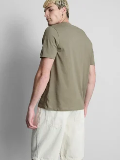 T-Shirt mit Palmen-Grafik